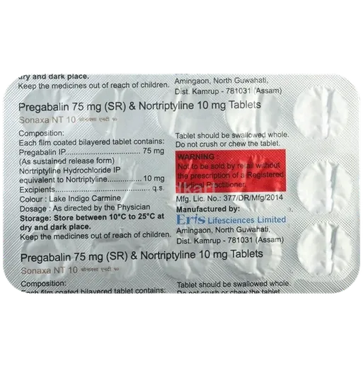 sonaxa nt 10mg tablet 15's